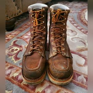 Thorogood American Heritage 8” Steel Toe Mens SIZE 9.5  Crazy Trailhorse color